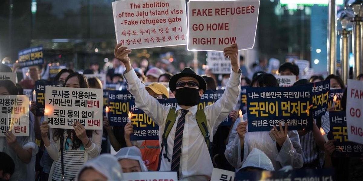 V Južnej Kórei protestujú proti moslimskej migrácii: „Nechceme dopadnúť ako Európa“