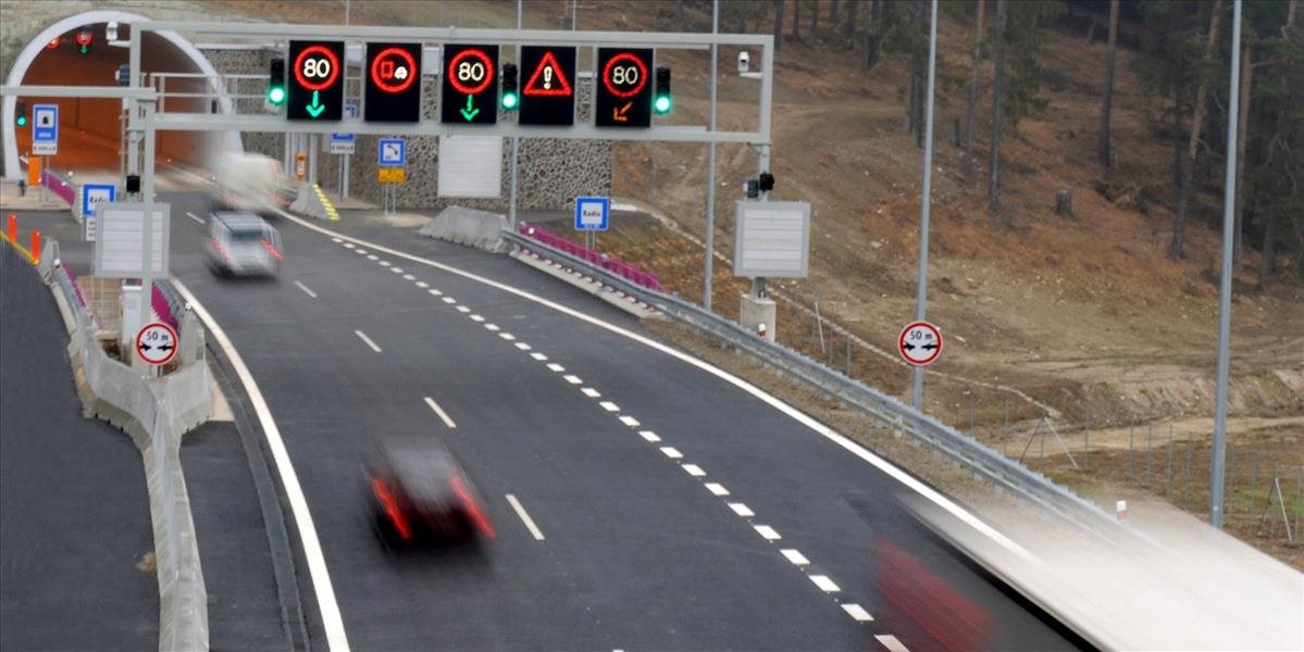 Časť diaľnice D1 pod Tatrami vrátane tunela Bôrik na štyri dni uzavrú
