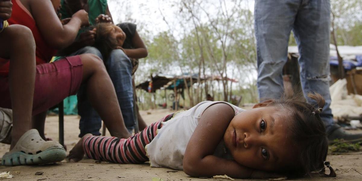 Deti utekajúce z Venezuely sú hladné, choré a často opustené