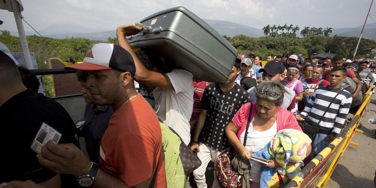 V Kolumbii je už 870-tisíc venezuelských utečencov, ich počet stále rastie