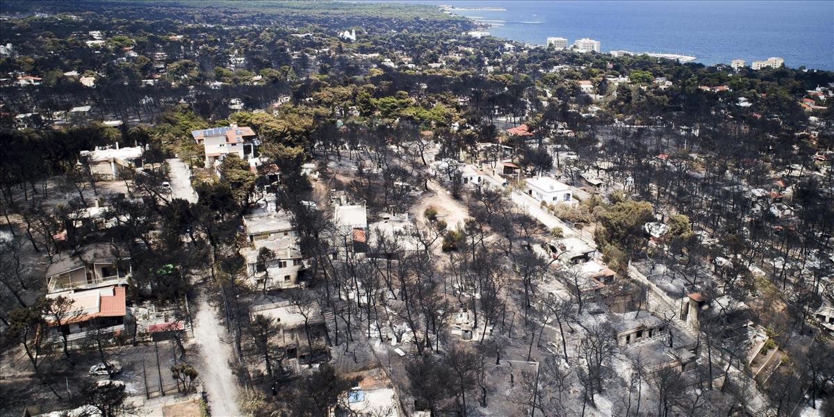 Počet obetí požiarov v okolí Atén stúpol na 88, vyšetrovanie pokračuje