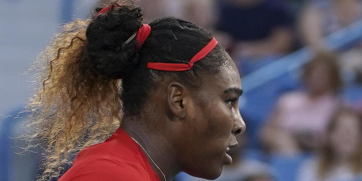 Serena Williamsová postúpila do 2. kola v rámci turnaja World Tennis Association v Cincinnati