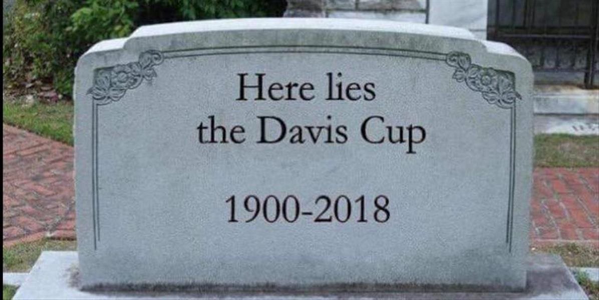 Je to vraj smutný deň pre tenis alebo biznis silnejší ako história, reagujú osobnosti na nový formát Davisovho pohára