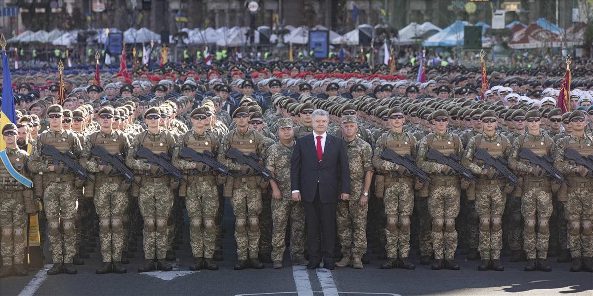 Ukrajina si vojenskou prehliadkou pripomenula 27. výročie nezávislosti