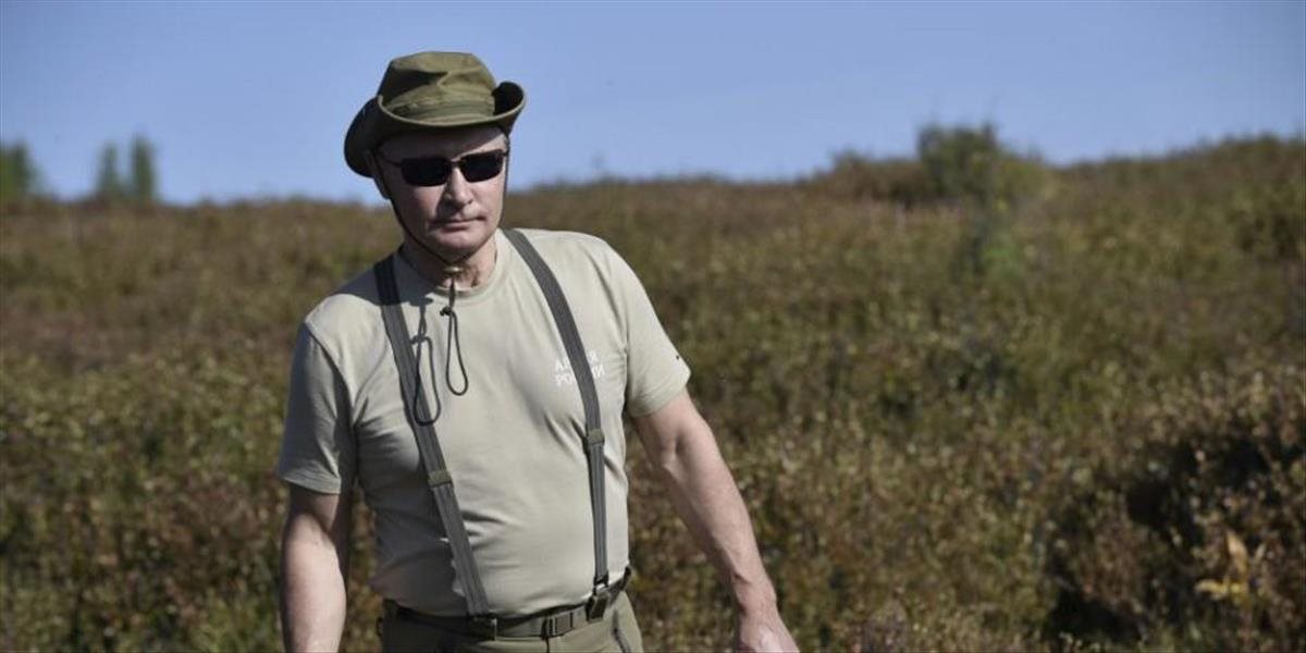 Putin strávil víkend túrami na Sibíri, tričko si tento raz nevyzliekol