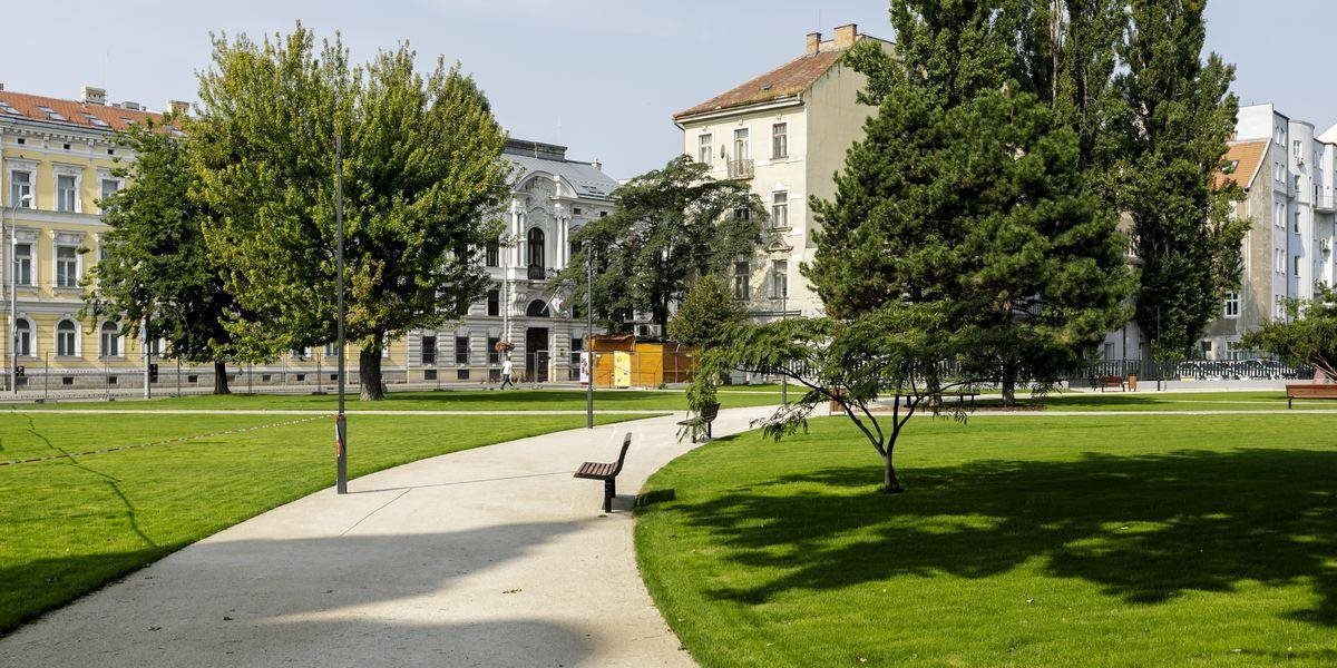 Landererov park v bratislavskom Starom Meste je realitou, otvoria ho v sobotu