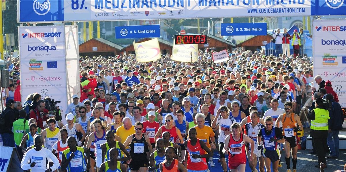 O košický maratón je mimoriadny záujem, prihlásených je už vyše 13-tisíc bežcov