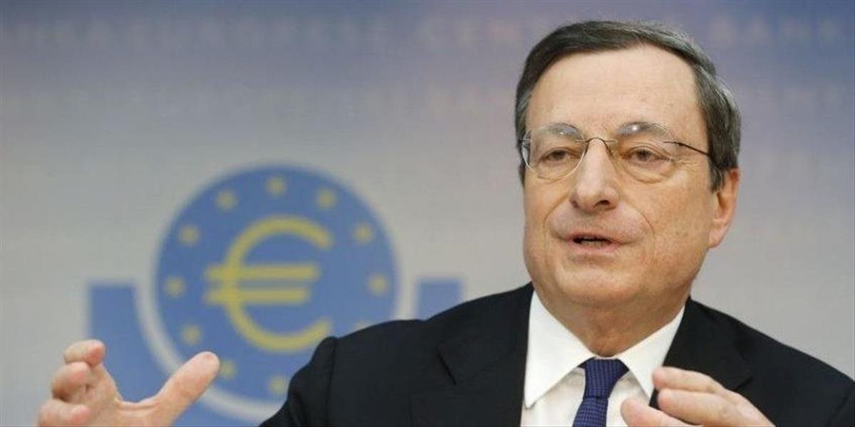 Draghi: Eurozóna musí byť pripravená na eskaláciu obchodných konfliktov