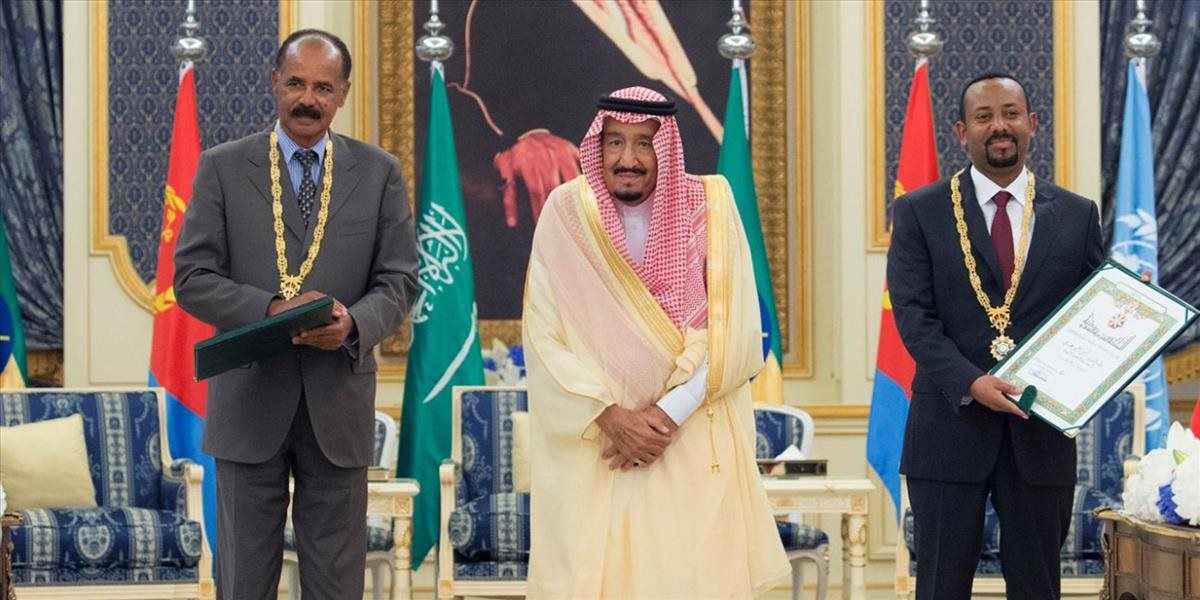 Lídri Eritrey a Etiópie podpísali v Saudskej Arábii mierovú dohodu