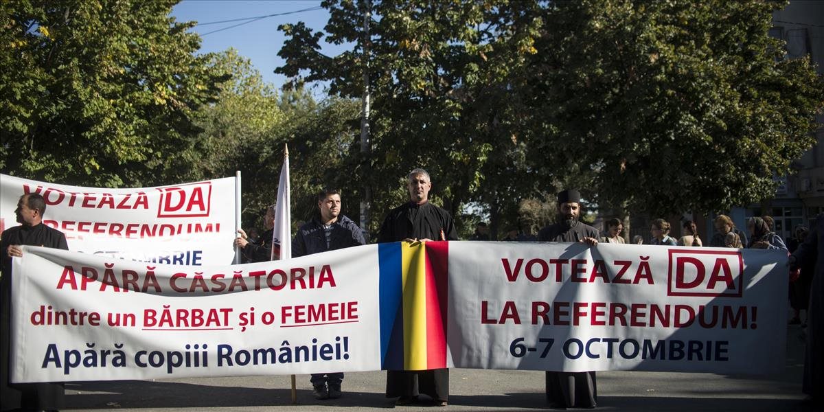 V Rumunsku sa začalo referendum o zmene ústavného zákona definujúceho manželstvo