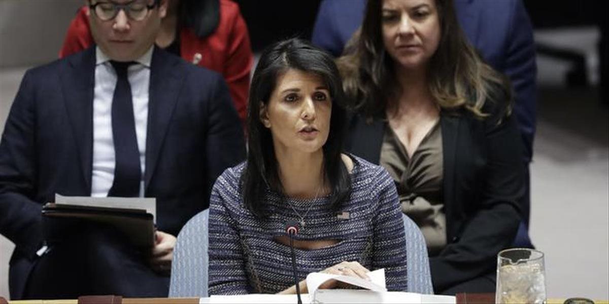 Veľvyslankyňa USA pri OSN Nikki Haleyová neočakávane odstúpila