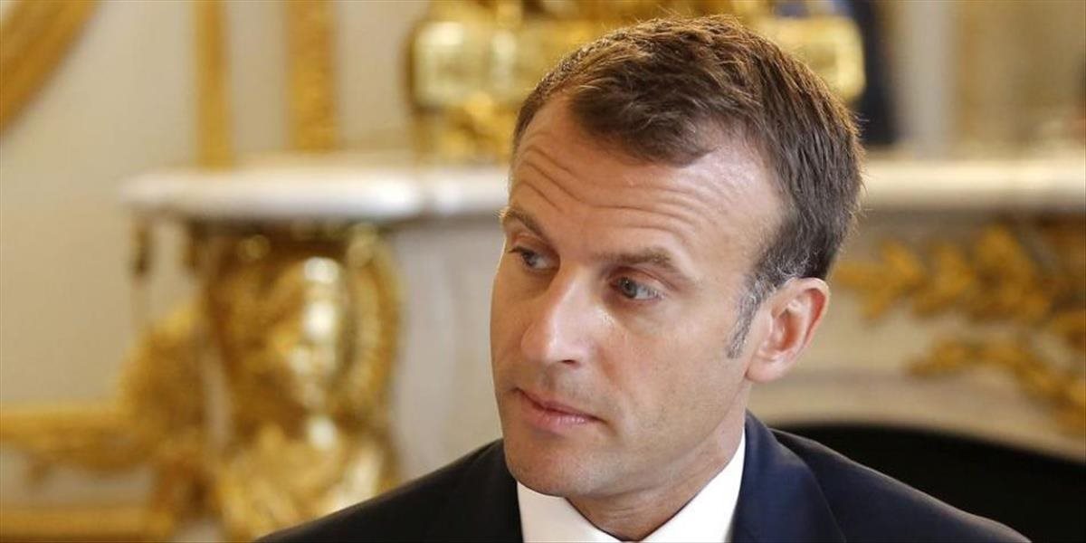 Francúzsky prezident Emmanuel Macron pricestuje na návštevu Slovenska