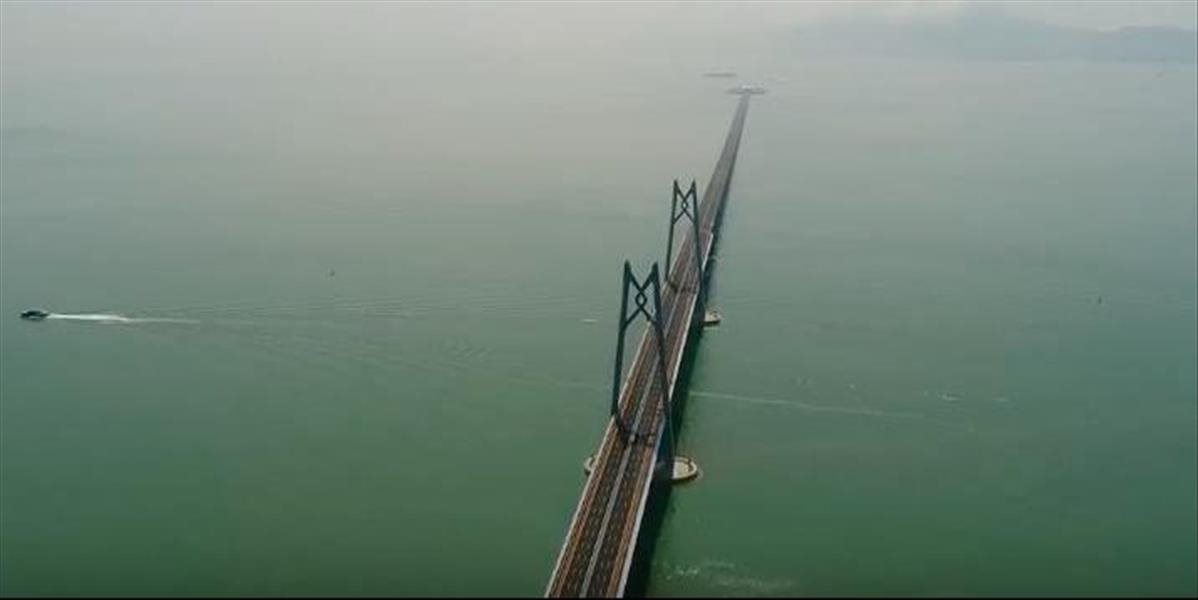 VIDEO Mostný megaprojekt spájajúci Hongkong a Macao otvoria 24. októbra