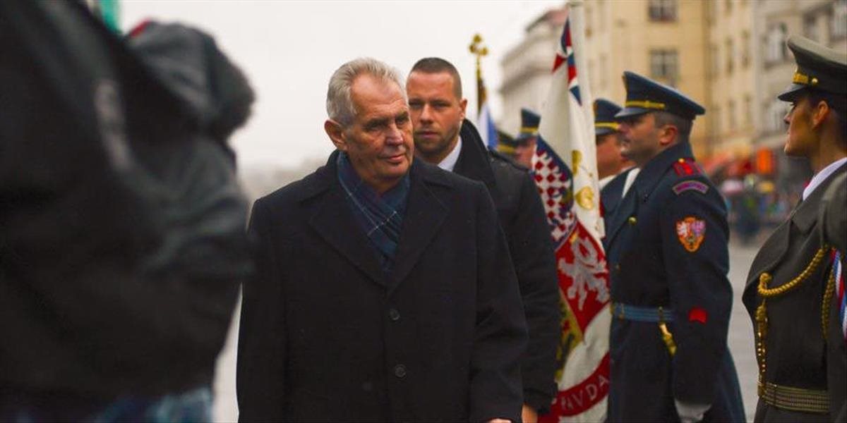 Miloš Zeman na počesť 100. výročia vzniku ČSR ocenil osobnosti: Slávnostného aktu sa zúčastnil aj Andrej Kiska