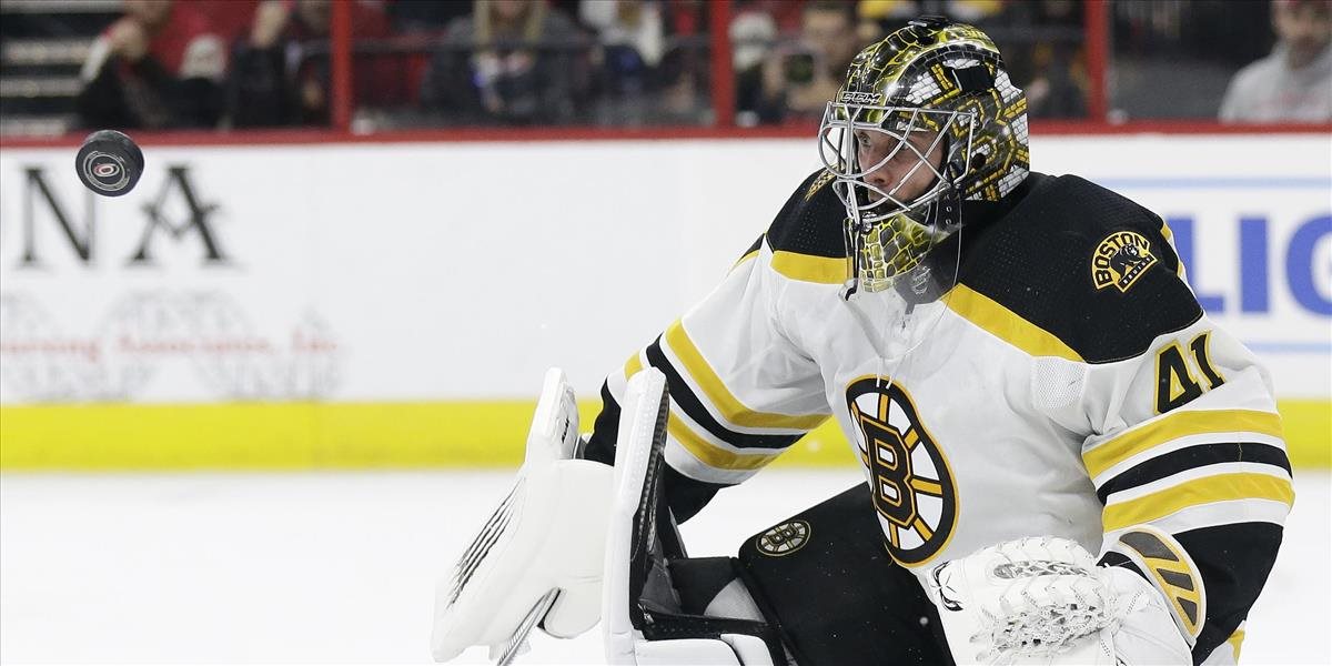 NHL: Halákovi ide karta, opäť exceloval v bránke Bostonu