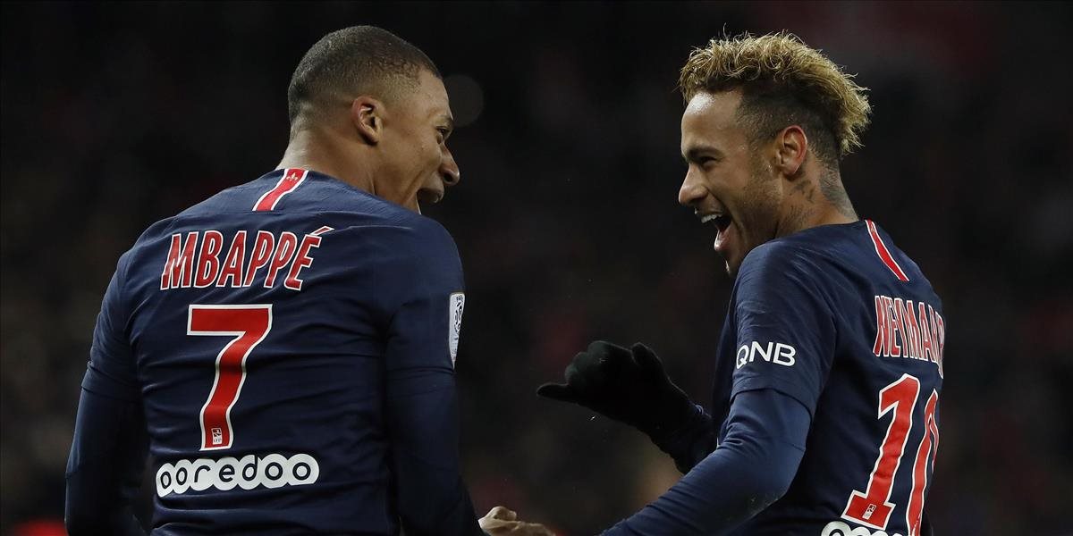 Mbappé a Neymar režisérmi rekordného dvanásteho triumfu PSG