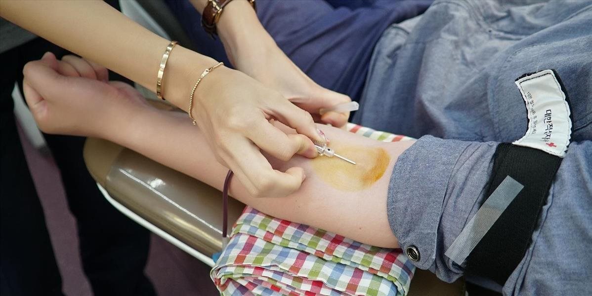 Počet darcov krvi stúpa, SČK sa kampaňou snaží osloviť najmä mladých