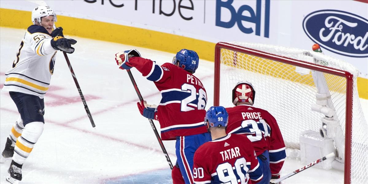 NHL: Tatar znovu skóroval pri výhre Montrealu