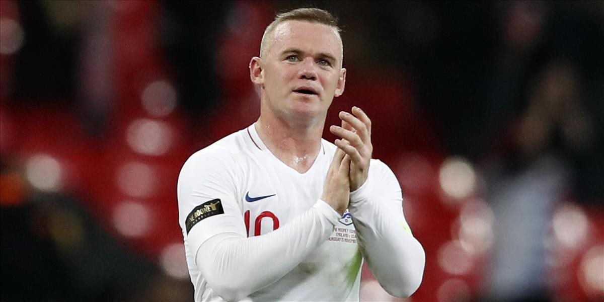 Fanúšikovia vo Wembley na neho pokrikovali, Rooney sa rozlúčil s reprezentáciou