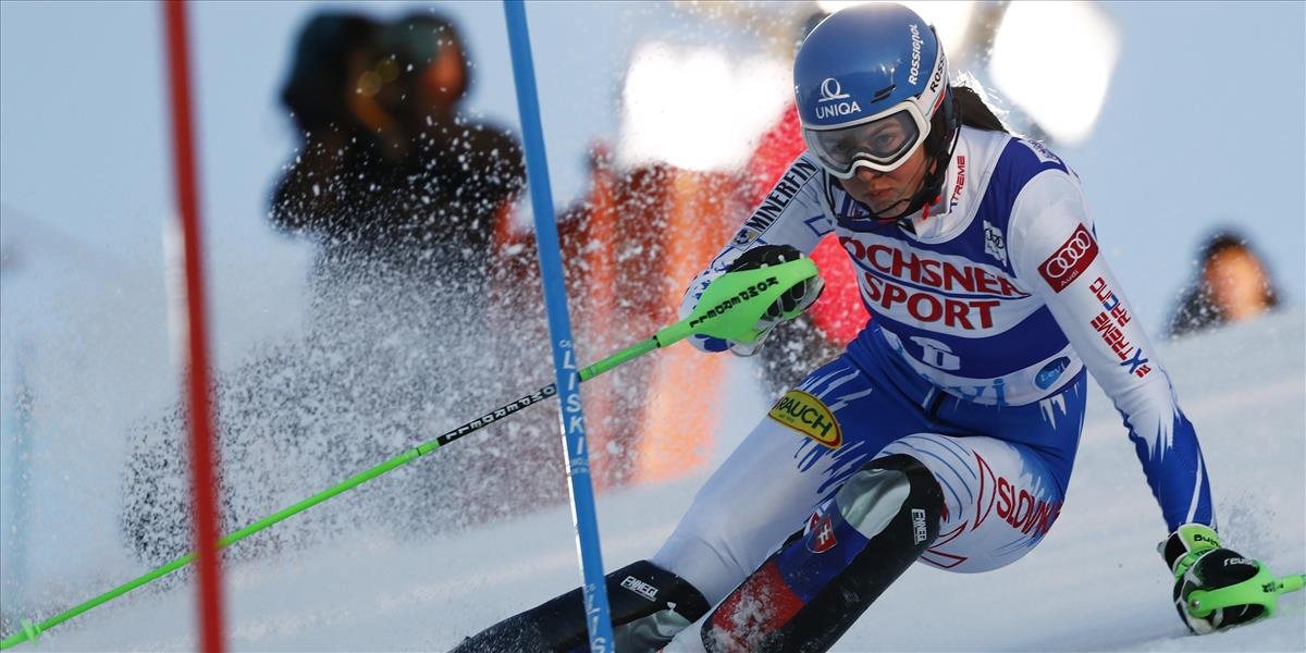 Obhajkyňa Vlhová tretia v 1. kole slalomu v Levi, na čele Shifffrinová