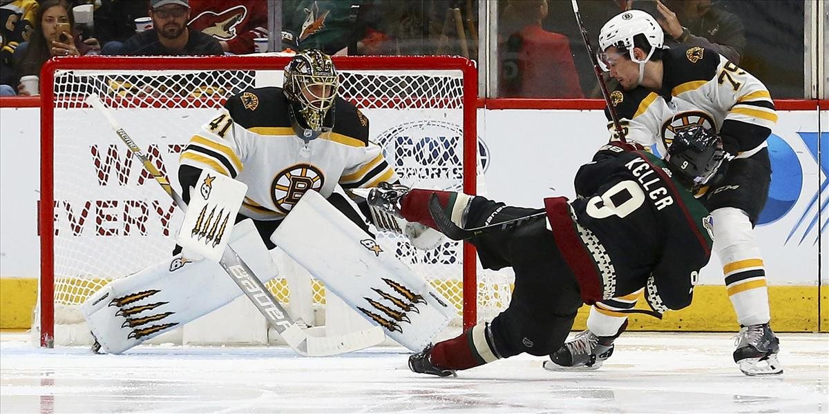 NHL: Halák žiaril pri triumfe Bostonu nad Pánikovou Arizonou, Tatar s gólom pri víťazstve Montrealu