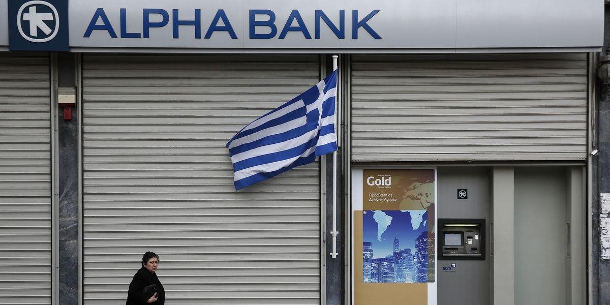 Grécka centrálna banka bude znižovať zlé úvery: Včera zverejnila svoj plán