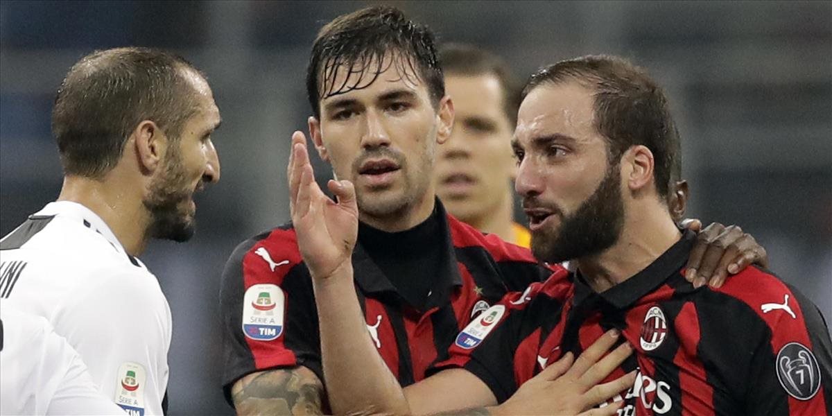 AC Miláno zrejme pošle Gonzala Higuaína naspäť do Juventusu