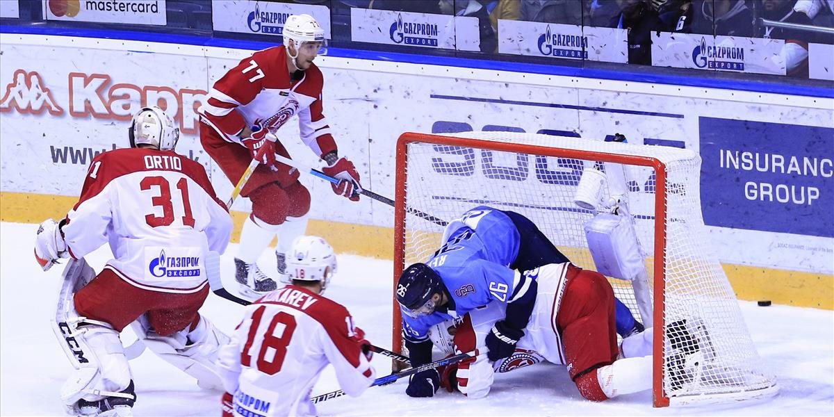 KHL: Slovan doma nestačil na Podoľsk, prehral už tretíkrát v rade