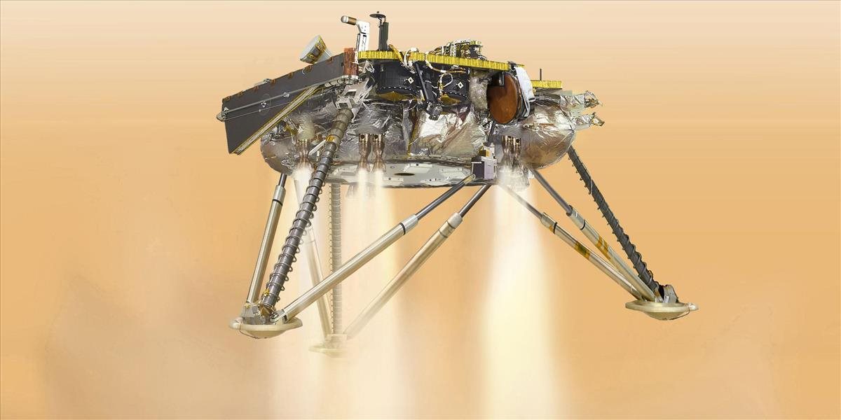 Sonda InSight pristáva na Marse, NASA jej let s napätím monitoruje