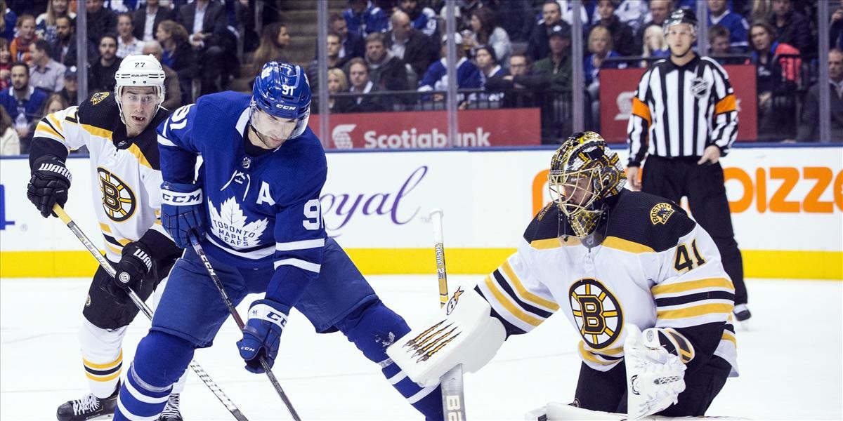 NHL: Boston neuspel v Toronte, Halák kapituloval až trikrát