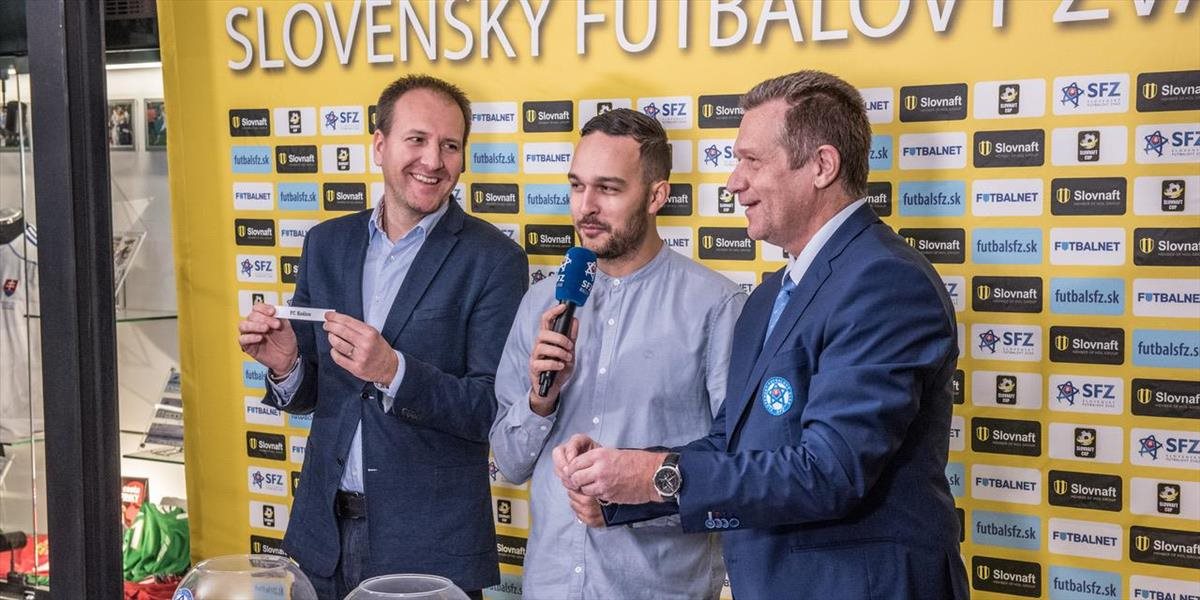 Vyžrebovali štvrťfinálové dvojice Slovenského pohára: Treťoligové Košice privítajú  Spartak Trnava