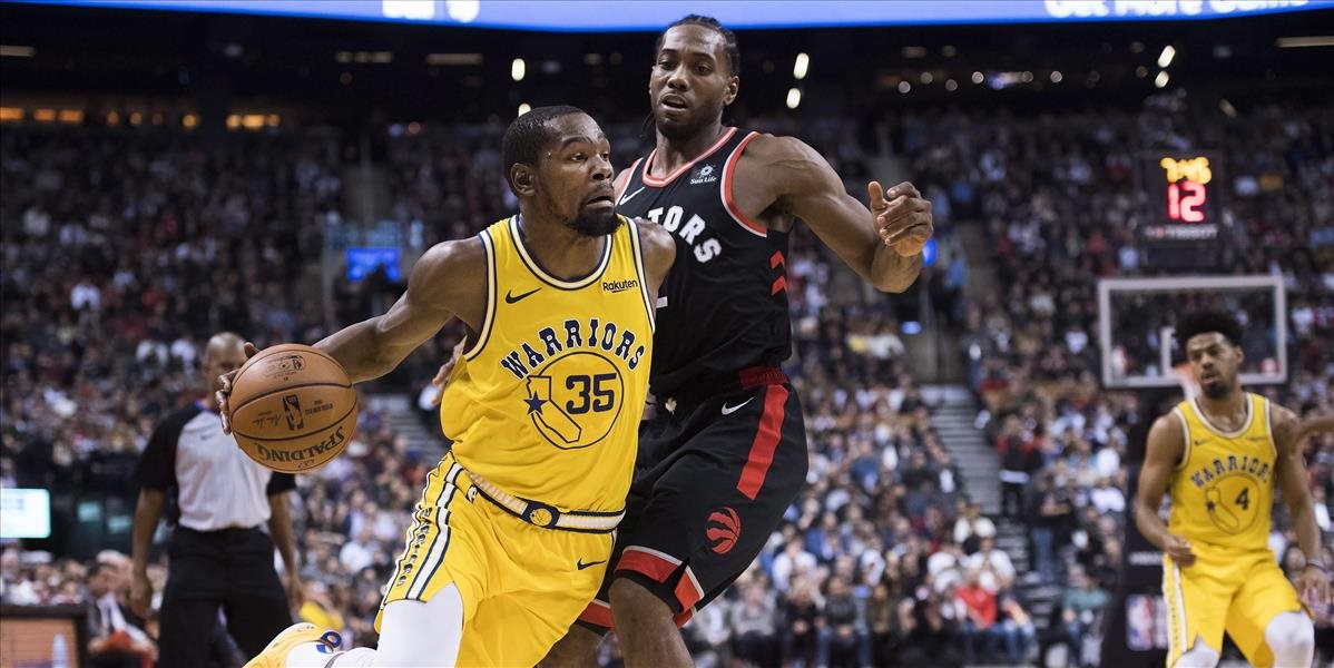 NBA: Toronto zvládlo predĺženie proti obhajcovi titulu, hosťom nepomohlo 51 bodov Duranta