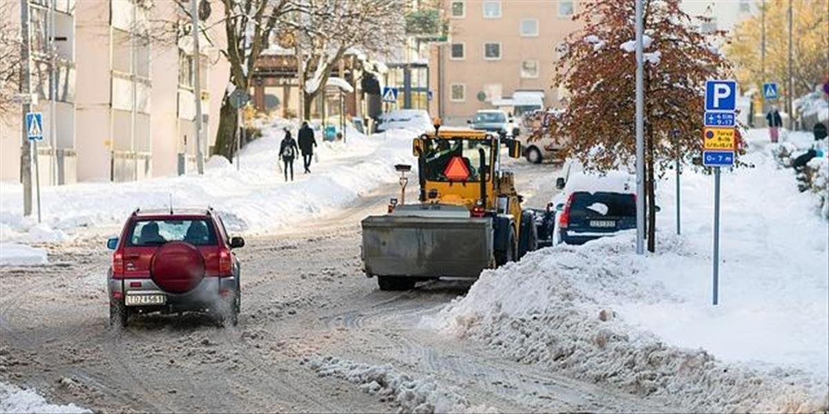 V Bratislavskom kraji platí pre sneženie výstraha prvého stupňa