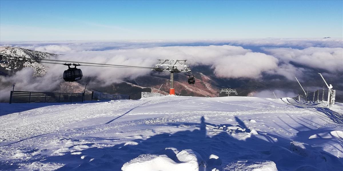 Lyžiarska sezóna na Chopku začala, na južnej strane bude viacero podujatí