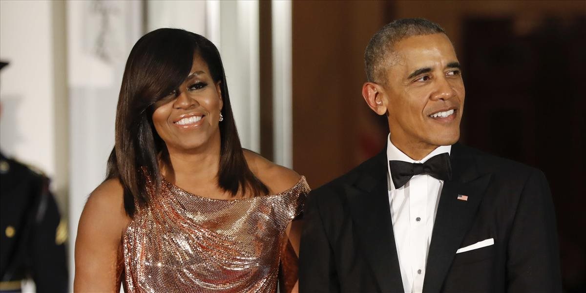 Američania najviac obdivujú Michelle a Baracka Obamovcov