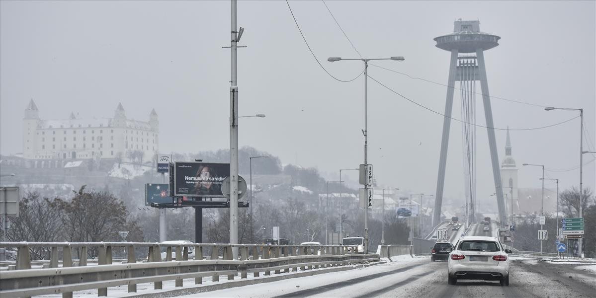 Cesty v Bratislavskom kraji sú zjazdné a monitorované