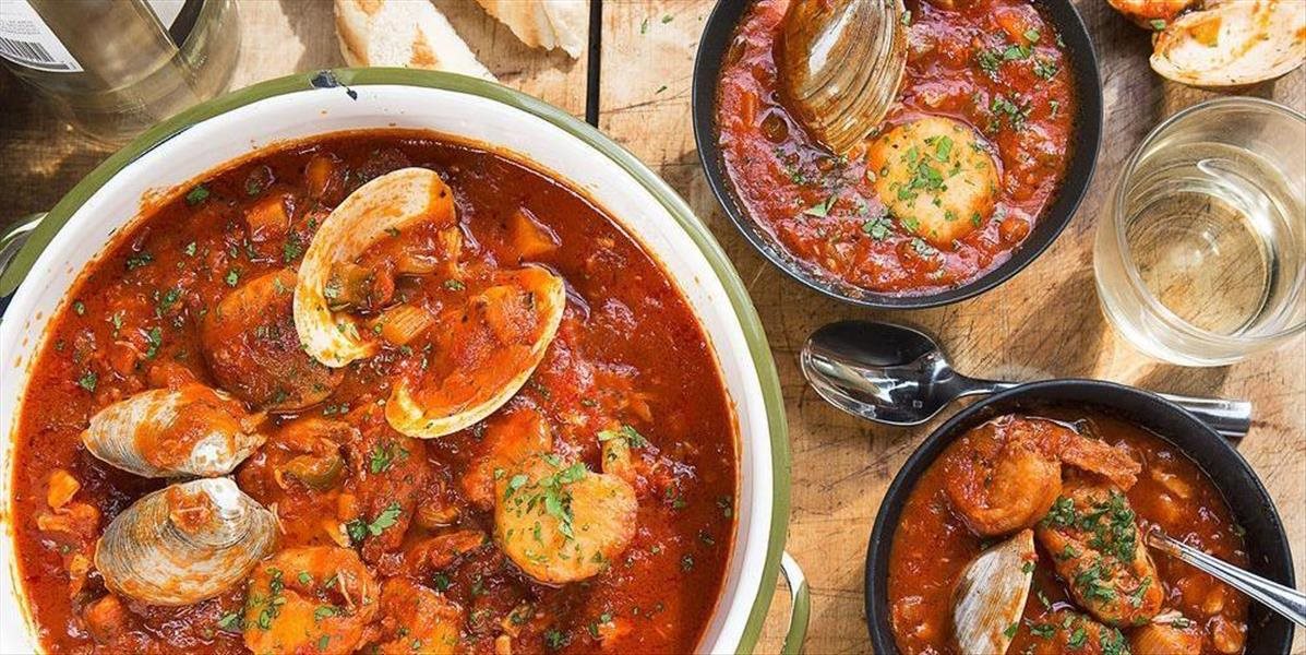 Cioppino-polievka z Kalifornie