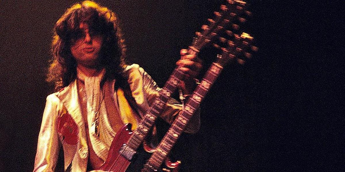 Gitarista Jimmy Page oslávi 75. narodeniny