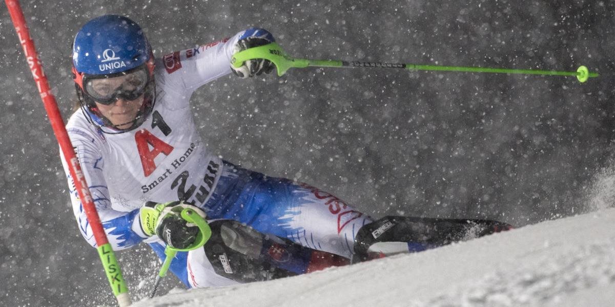 AKTUALIZOVANÉ Fantastický výkon Vlhovej na nočnom slalome: Zdolala aj Schiffrinovú
