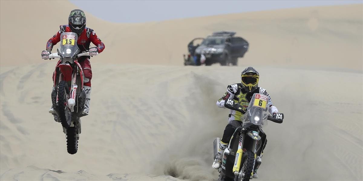 Rally Dakar: Tretiu etapu ovládol De Soultrait, Svitko na výbornom 7. mieste