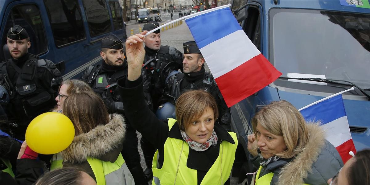 Na ďalšie protesty žltých viest sa chystajú Paríž i provincie