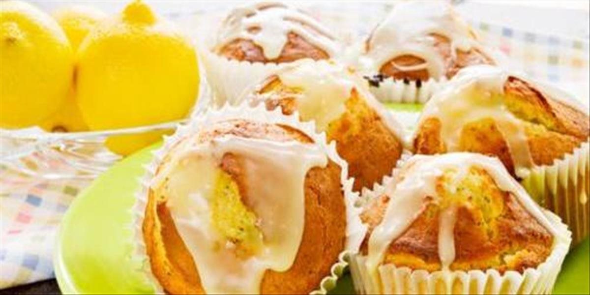 Osviežujúce citrónové mafiny