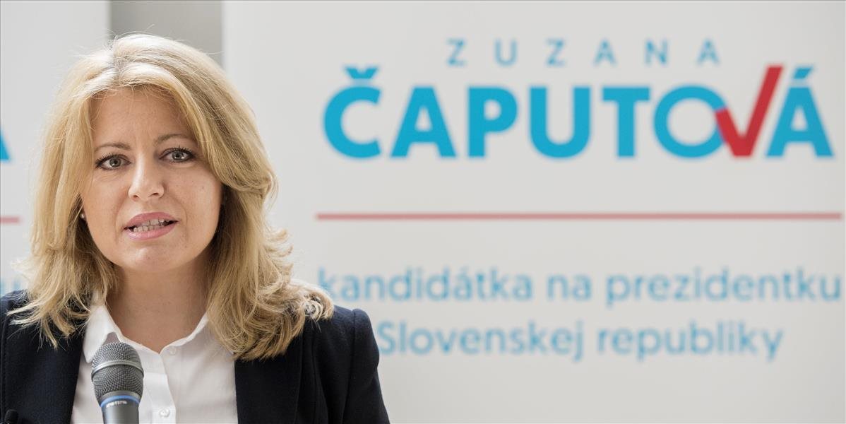 Prezidentské voľby 2019: Zuzana Čaputová