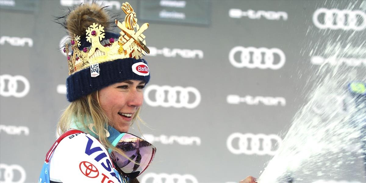 Shiffrinová prevalcovala v obráku všetky súperky,nestíhala jej ani Petra Vlhová