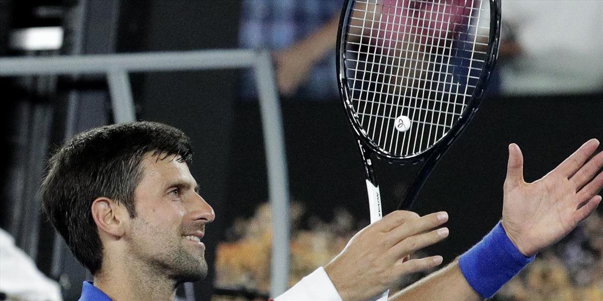 Australian Open: Šesťnásobný šampión Djokovič pokoril Tsongu