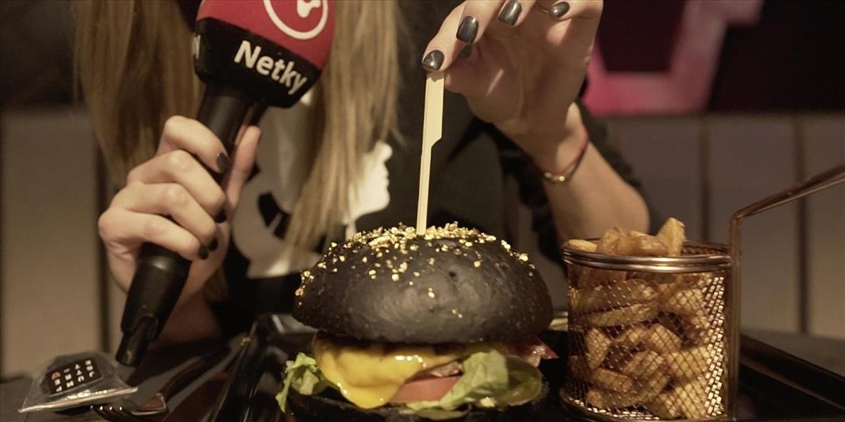 Reportáž: Ochutnali sme čierny burger so zlatom!