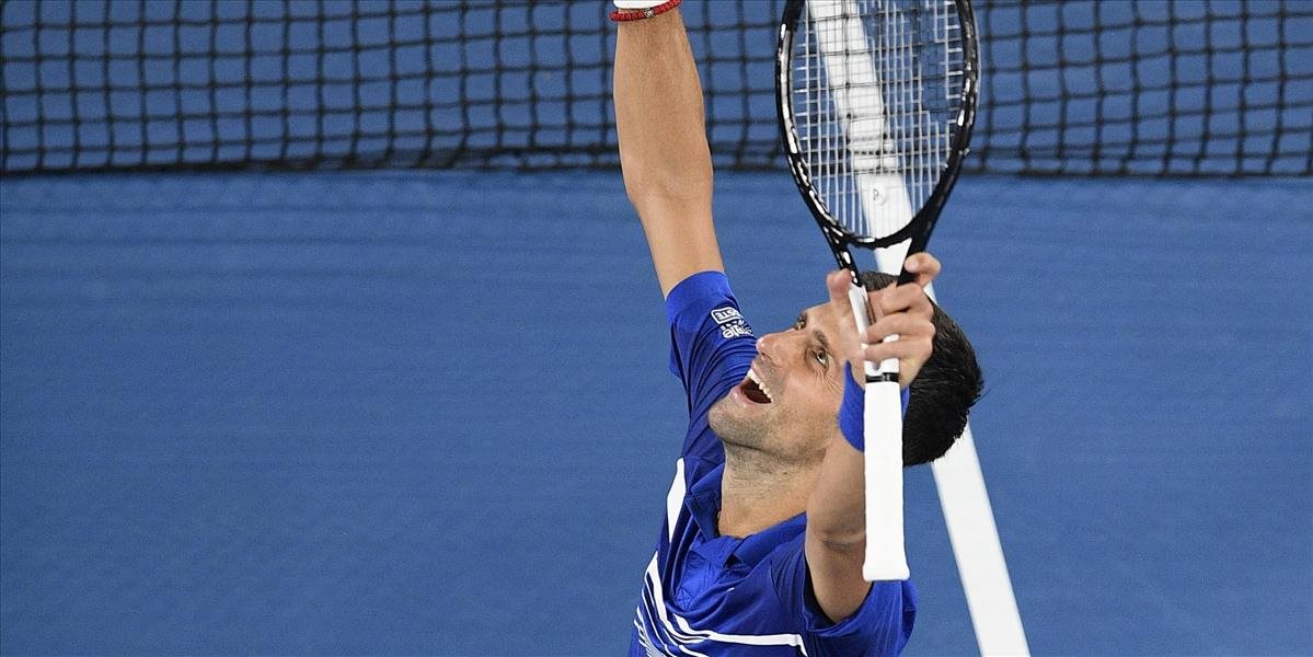 Australian Open: Bude to finále ako lusk! Djokovič prevalcoval v semifinále mladého Francúza