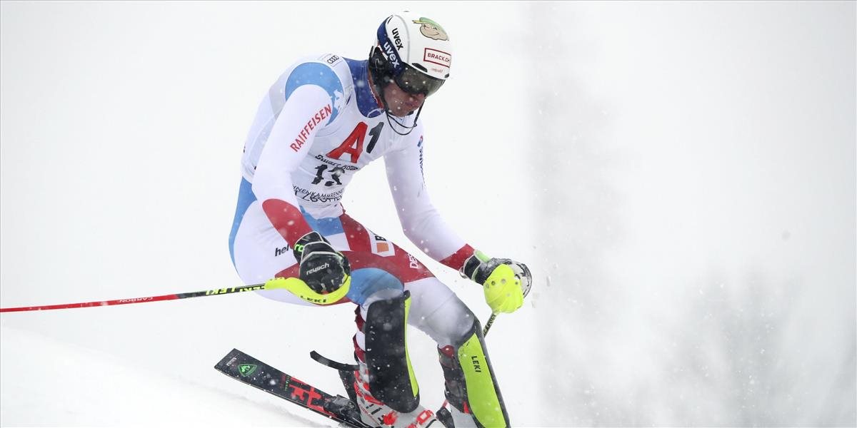 SP: Prvé kolo slalomu v Kitzbüheli pre Zenhäuserna, Slováci nepostúpili