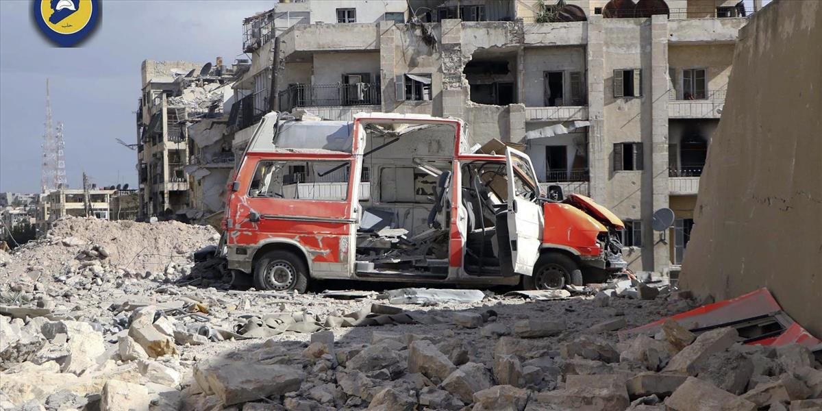 V Aleppe sa zrútila budova, zahynulo 11 ľudí
