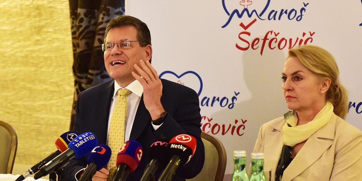 Reportáž: Maroš Šefčovič najhlasnejším apelom od občanov je výzva k celospoločenskému zmieru